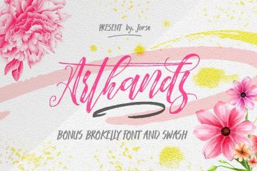 Arthands Script Font