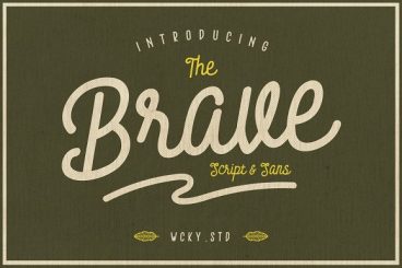 Brave Typeface