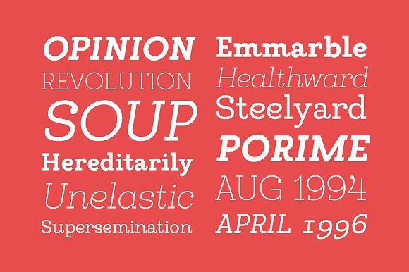 Egalite Slab Serif Font Egalite Slab Serif Font