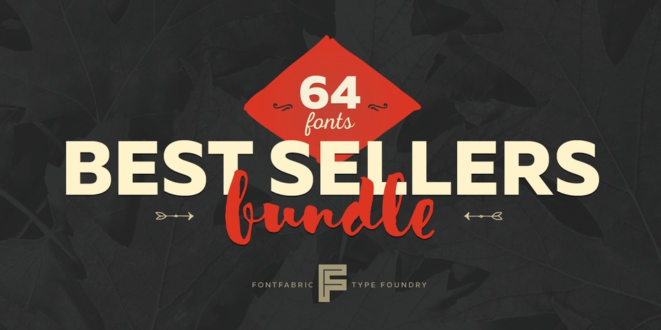 Fontfabric’s Bestsellers Fontfabric’s Bestsellers