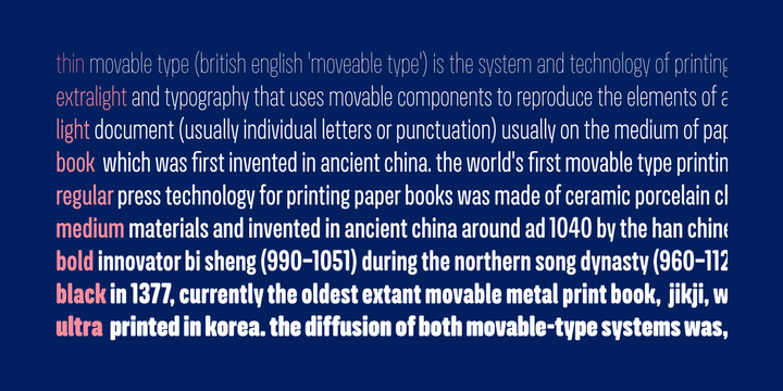 Goudar HL Font Family