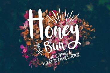 Honey Bun - Typeface