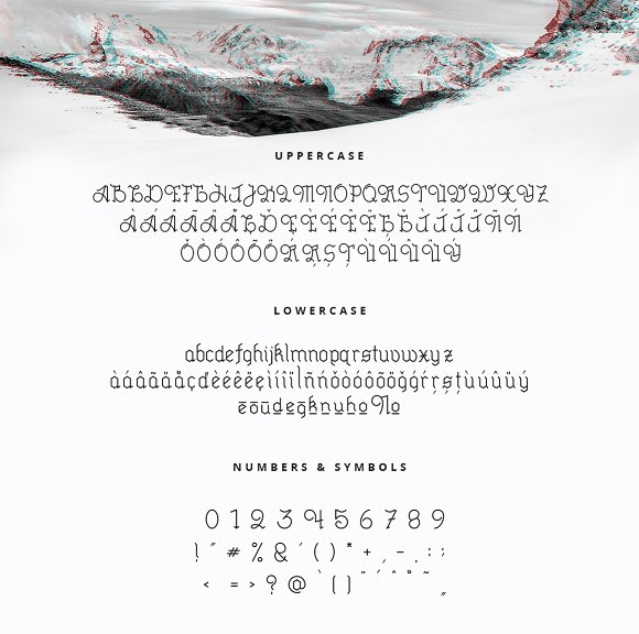 Millennium Typeface - iFonts.xyz