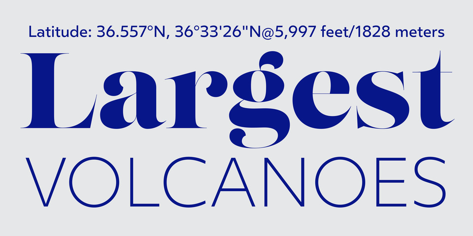 Positype Display Font Collection