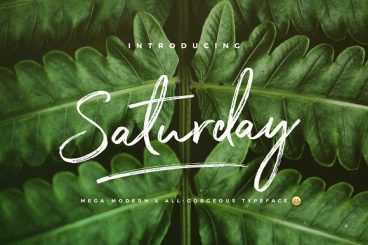 The Saturday Typeface