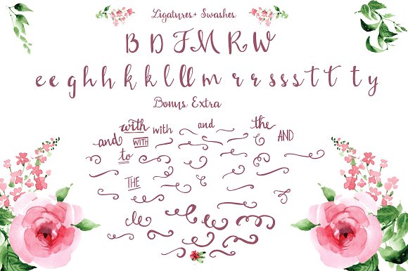 With love Handwritten Font