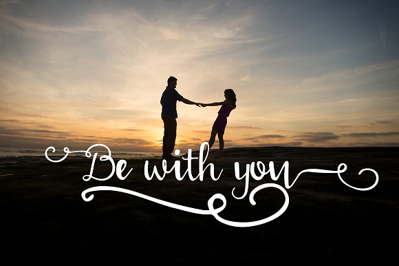 With love Handwritten Font