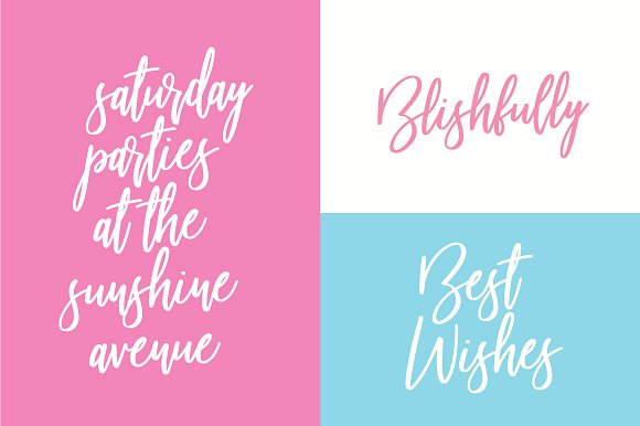 Beautiful Bloom Typeface