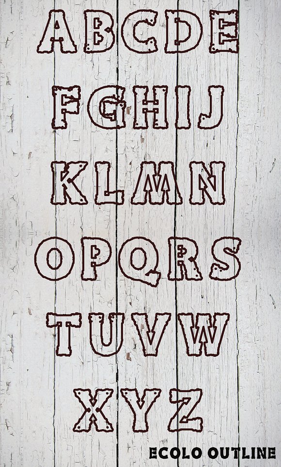 Ecolo Family Font