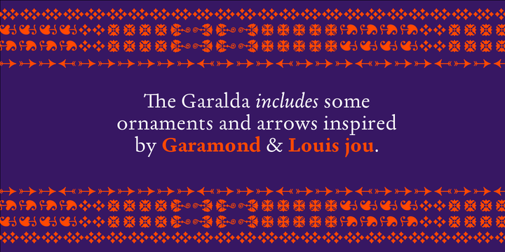 Garalda Font Family
