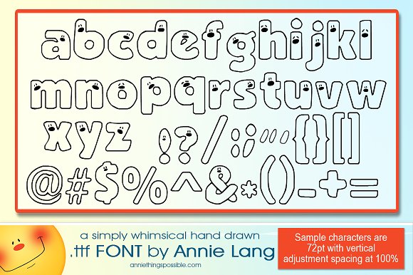 Annie's Peepers Font