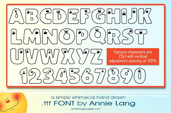 Annie's Peepers Font
