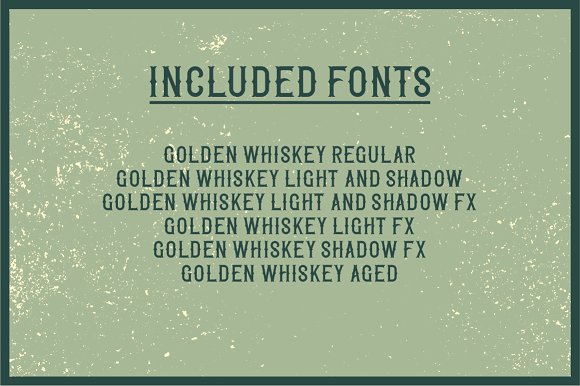 Free Golden Whiskey Typeface Script Fonts