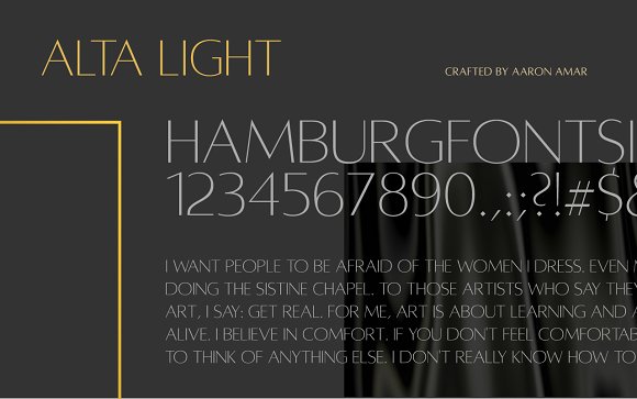 Alta Typeface (3 Weights)
