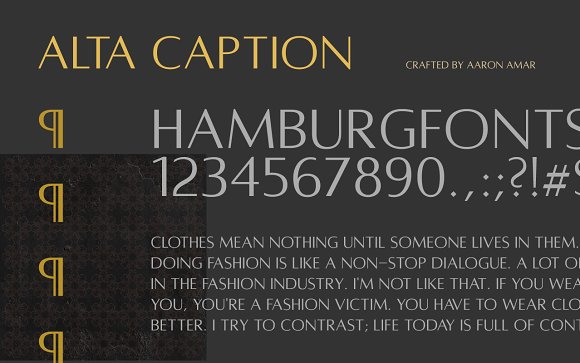 Alta Typeface (3 Weights)