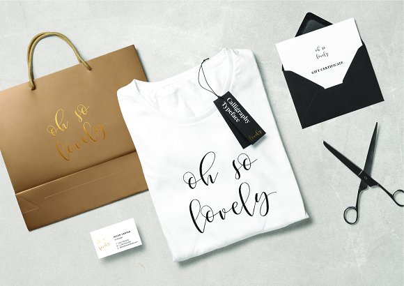 Apple Tree Calligraphy Typeface