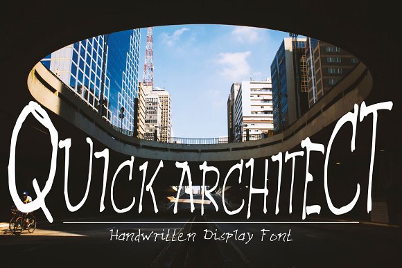 Modern Architecture Font quick architect a handwritten font Modern Architecture Font quick architect a handwritten font