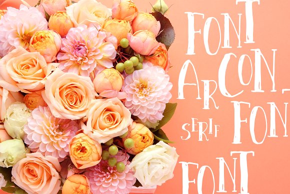 Arcon Serif Font
