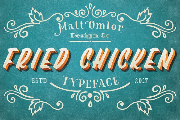 Fried Chicken Typeface