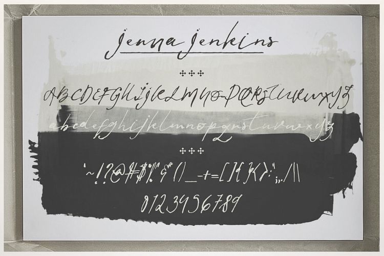 Jenna Jenkins Script Font