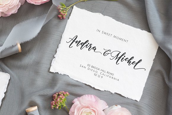 Modista Script Font