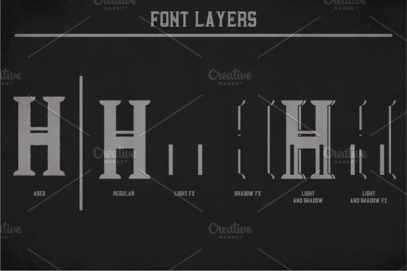 Carlisle Label Typeface