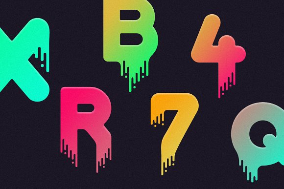 Drip - Liquid Font