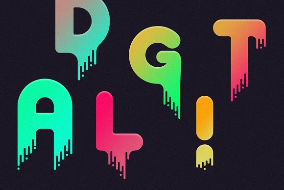 Drip - Liquid Font
