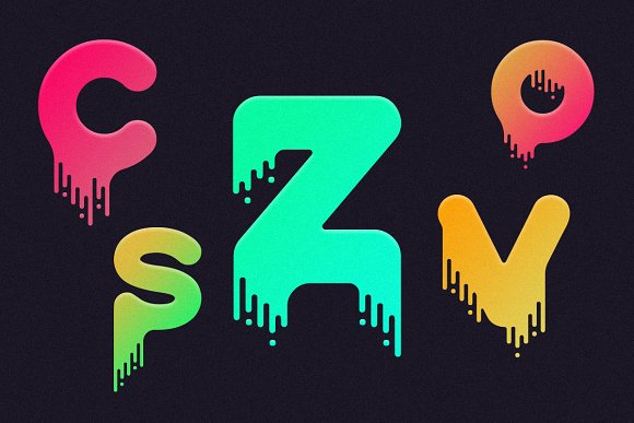Drip - Liquid Font