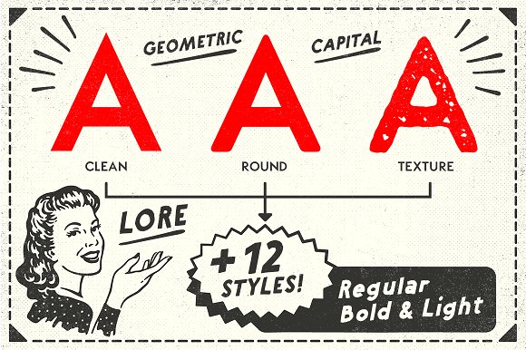 ZACK Vintage Font Bundle