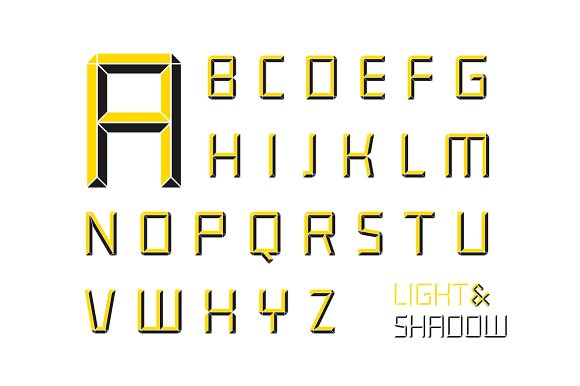 Construct family font