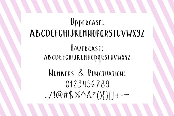 Cutie - hand drawn font Cutie - hand drawn font