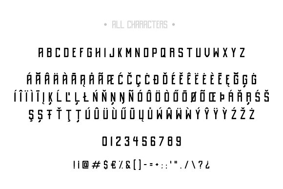 Destrukt - Sans Serif Font- 2 Styles