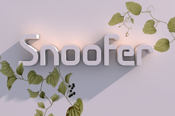 Snoofer Display Font Snoofer Display Font