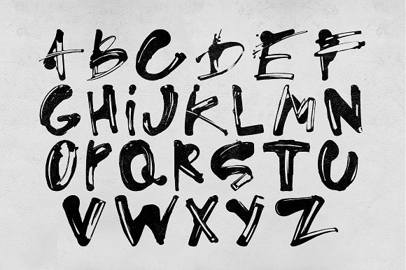 Splodge Typeface