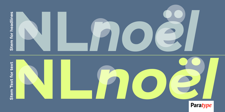 Stem Text Font Family Stem Text Font Family