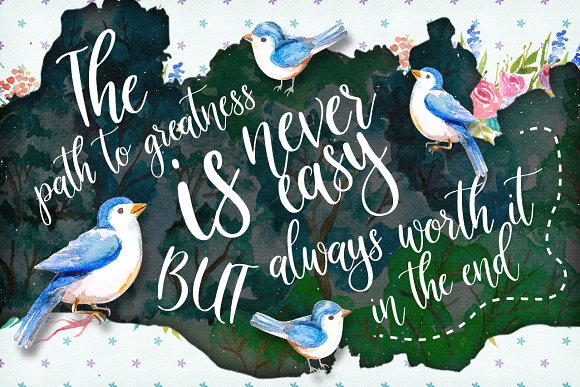 The Slowbird - Typeface