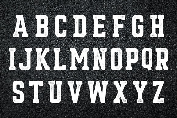 Asphalt Typeface