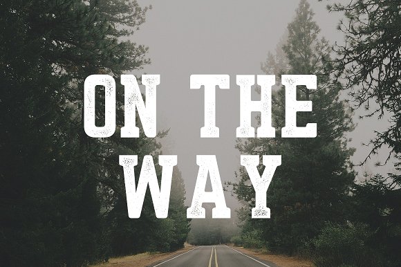 Asphalt Typeface