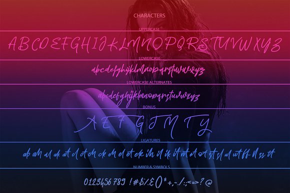 Justinot Infinity Marker Font