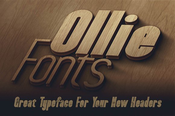 Ollie Typeface