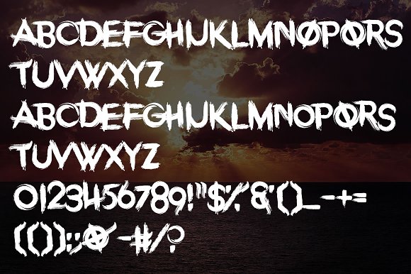 Overdose Sunrise Font