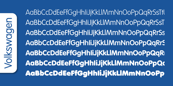 Volkswagen Lettering Cursive Volkswagen Serial Font Family - Free Font