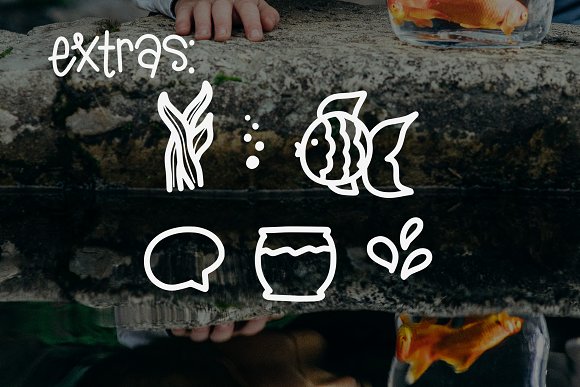 A Goldfish Tale font