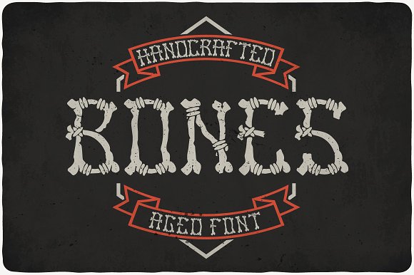Bones Typeface