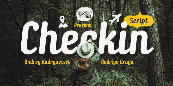 Checkin Script Font Family Checkin Script Font Family
