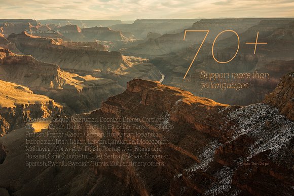 Coats Thin & Coats Thin Italic Coats Thin & Coats Thin Italic