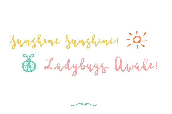 Ladybugs Script Font