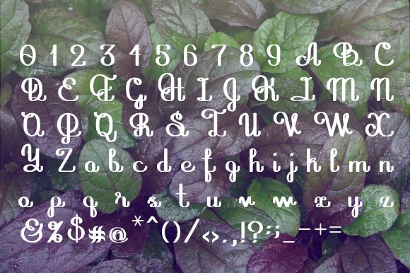 Mushroom font