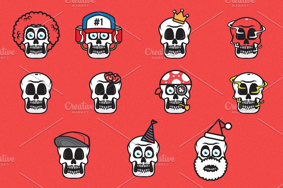 Halloween Avatars + Free Font